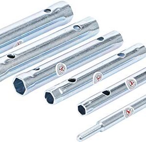 BGS DIY — Jeu de clés à tubes 6 pièces 8 x 9 à 16 x 17 mm