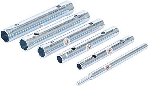 BGS DIY — Jeu de clés à tubes 6 pièces 8 x 9 à 16 x 17 mm