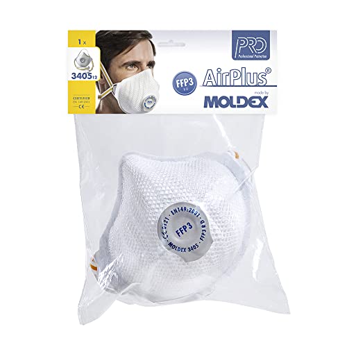 MOLDEX 3405 Air Plus — Masque de protection FFP3 avec soupape