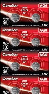 CAMELION — Blister de 10 piles AG6 / LR69 / LR921 / 371