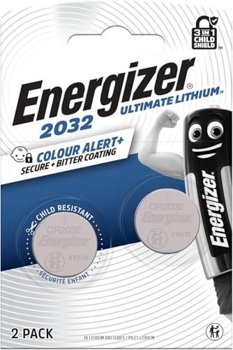 ENERGIZER Ultimate Lithium — Pile bouton CR2032 3V lot de 2
