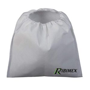 Ribimex PRCEN000/CF Préfiltre auto-extinguible pour aspirateur, blanc