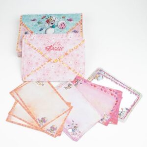 DIDDL — Set papier à lettre 6 enveloppes et 24 feuilles