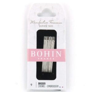 BOHIN — Aiguilles à broder n°09