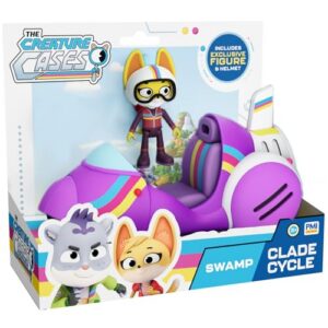 BANDAI Enquêtes Sauvages — Jet ski tout-terrain avec figurine