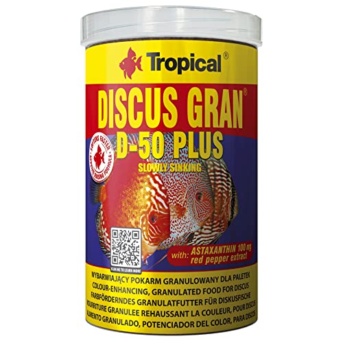 TROPICAL Discus Gran D-50 Plus — Granulés pour discus 1000 ml