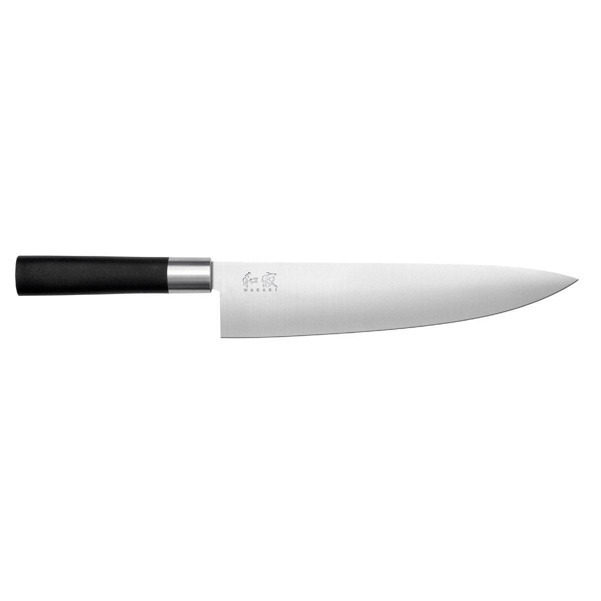 KAI Wasabi — Couteau de chef lame 23 cm noir