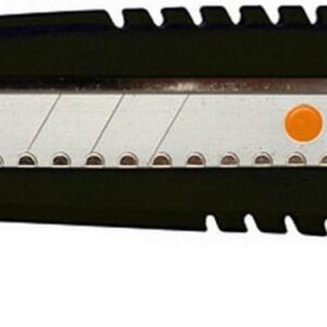 Fiskars Cutter 18 mm à rail métallique, Orange/Noir, 1003749