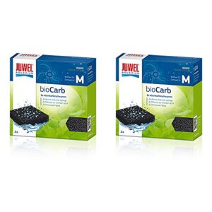 JUWEL AQUARIUM — 2 lots de 2 mousses filtrantes au carbone