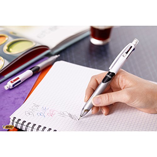 BIC 4 Couleurs 3+1 HB — Stylo-bille rétractable et porte-mines – Image 7