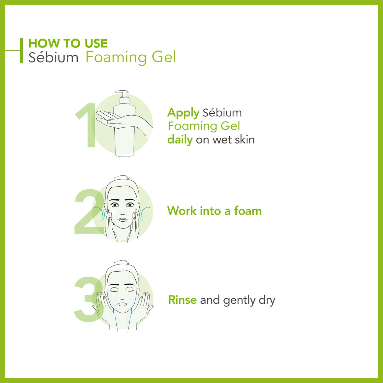 BIODERMA Sébium — Gel moussant 200 ml – Image 2