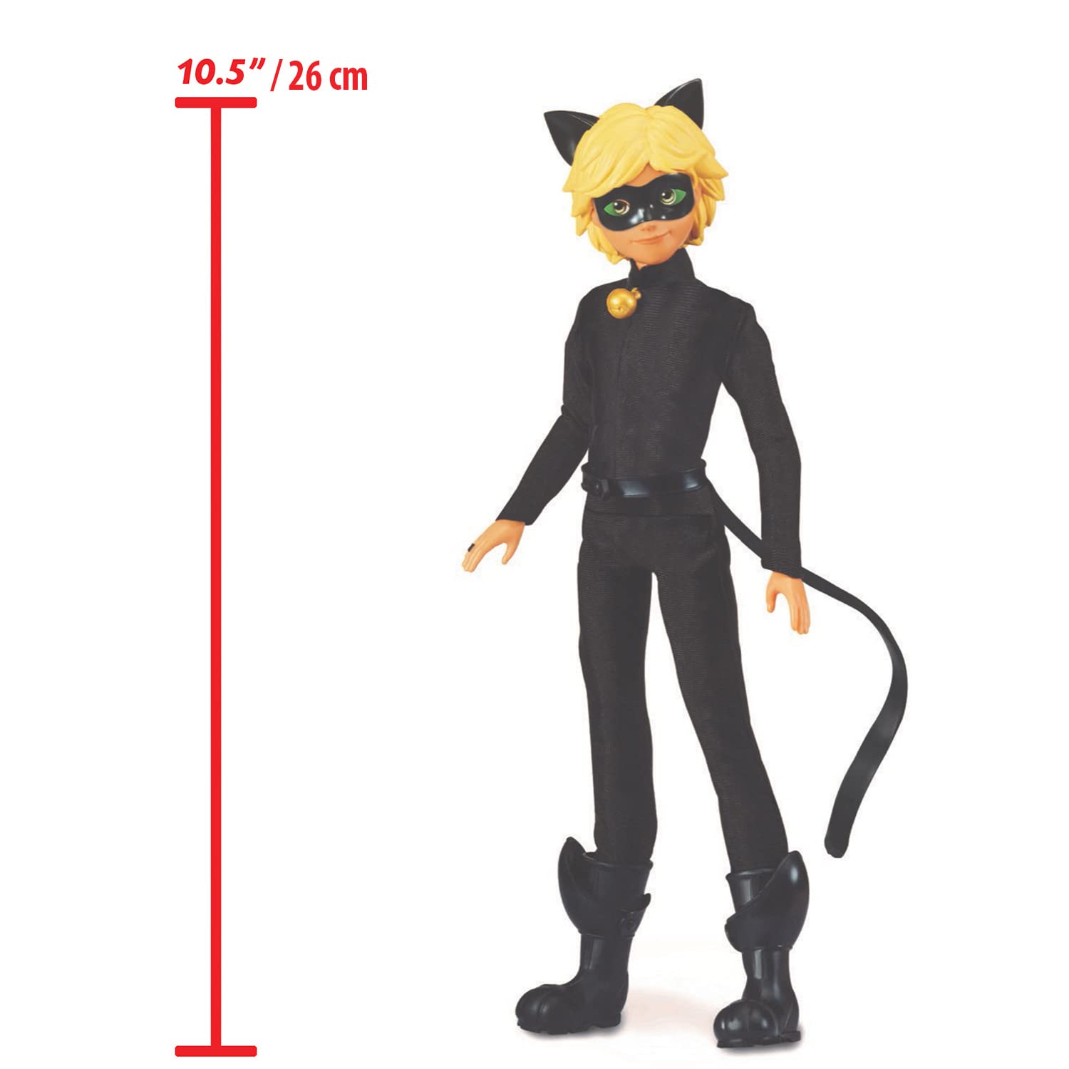 BANDAI Miraculous — Poupée Chat Noir et Adrien 26 cm – Image 4
