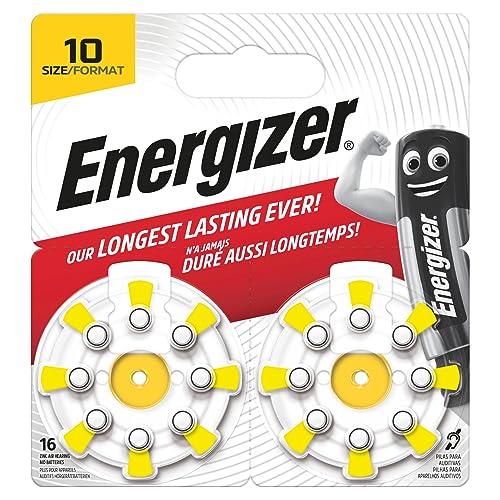 ENERGIZER — Piles auditives 10 lot de 16 longue durée