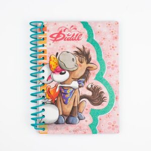 DIDDL — Carnet forme rose A6 Diddlina