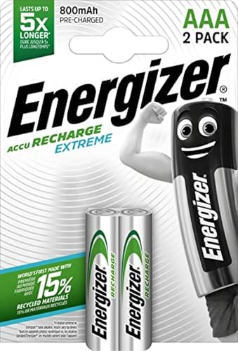Q-Connect ENR Extreme 800 mAh Batterie HR03 BL2 BR Argenté