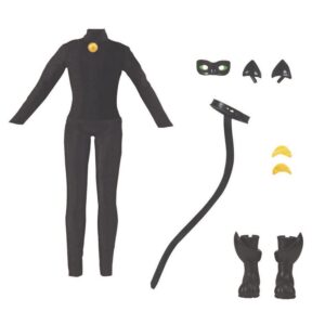 Alternative view of BANDAI Miraculous — Poupée Chat Noir et Adrien 26 cm