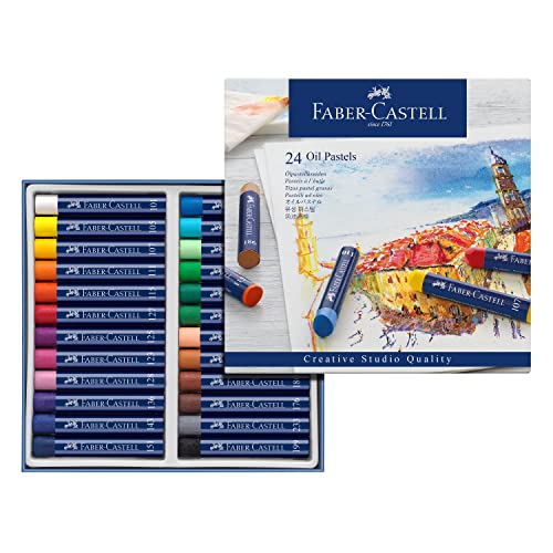 FABER-CASTELL — Pastels à l’huile boîte de 24 sable