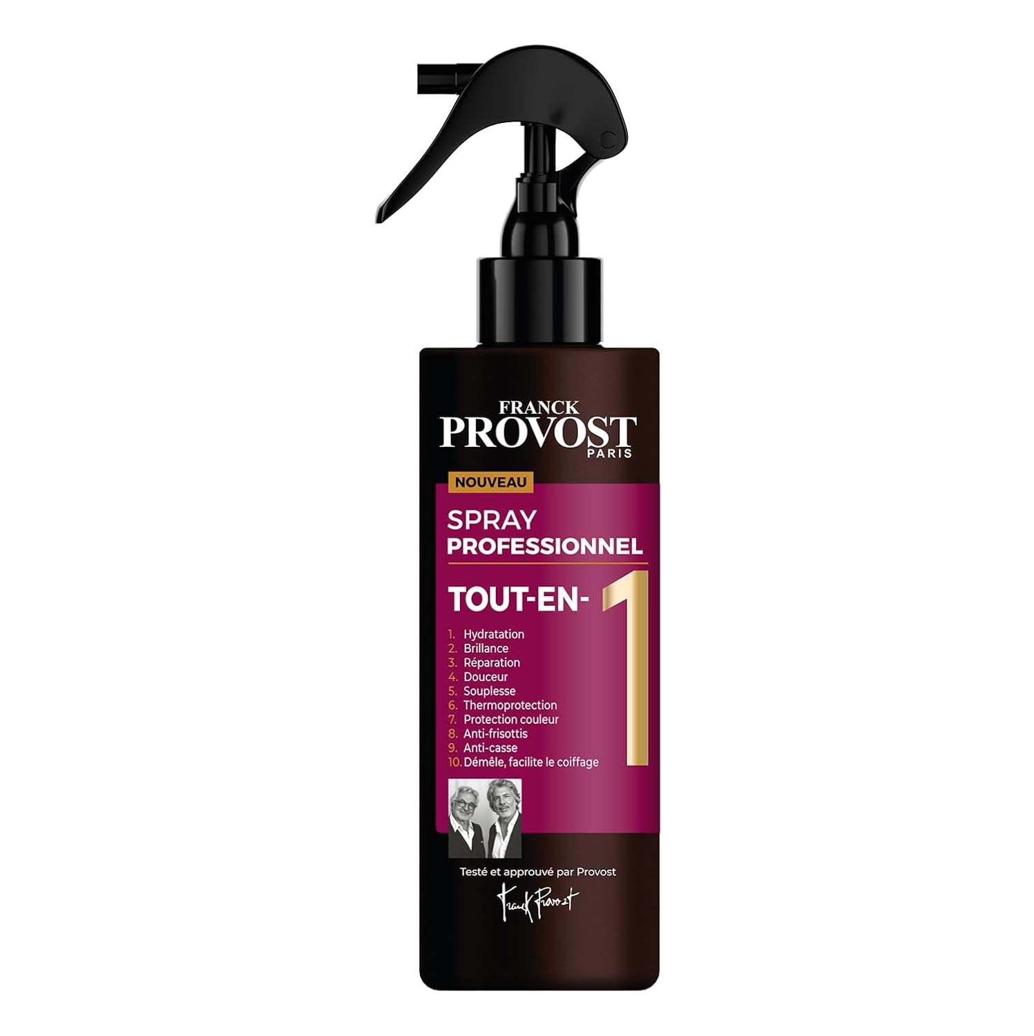 FRANCK PROVOST — Spray tout-en-1 thermoprotecteur 190 ml