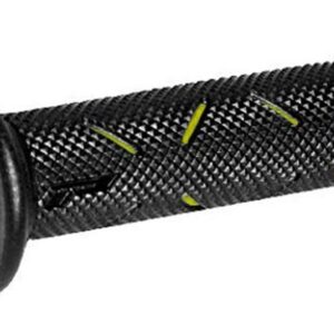 PROGRIP — Poignées de guidon noir/jaune Ø22 mm L.122 mm