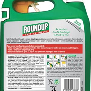 ROUNDUP — Désherbant prêt à l'emploi 3 L 100 m²