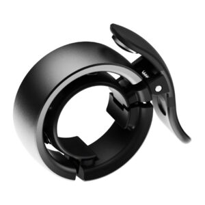 KNOG Oi Prima — Sonnette de vélo anthracite 22,2 mm