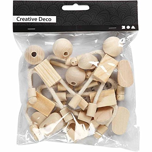 CREATIV COMPANY — 4 figurines flexibles en bois à assembler – Image 3