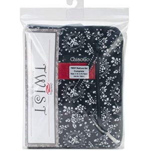 CHIAOGOO TWIST Lace — kit d’aiguilles circulaires 13 cm