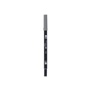 TOMBOW ABT-N55 — Feutre pinceau à 2 pointes gris
