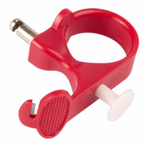 BOHIN France Tire-Aiguille 3-en-1 - Outil Multifonction pour Travaux de Tissu et Projets de Couture, Rouge - 1 Pièce