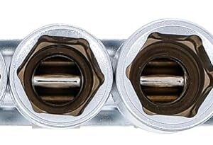 Alternative view of BGS 2223 — Jeu de douilles longues 1/2" 10-24 mm 9 pièces