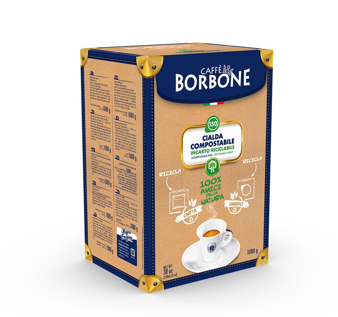 CAFFÈ BORBONE Mélange Noir — Dosettes café ESE 150 pcs – Image 2