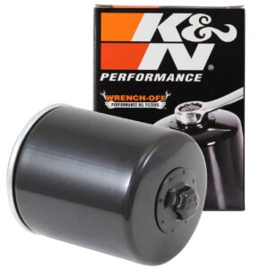 K&N — Filtre à huile moto cartouche 74x94 mm
