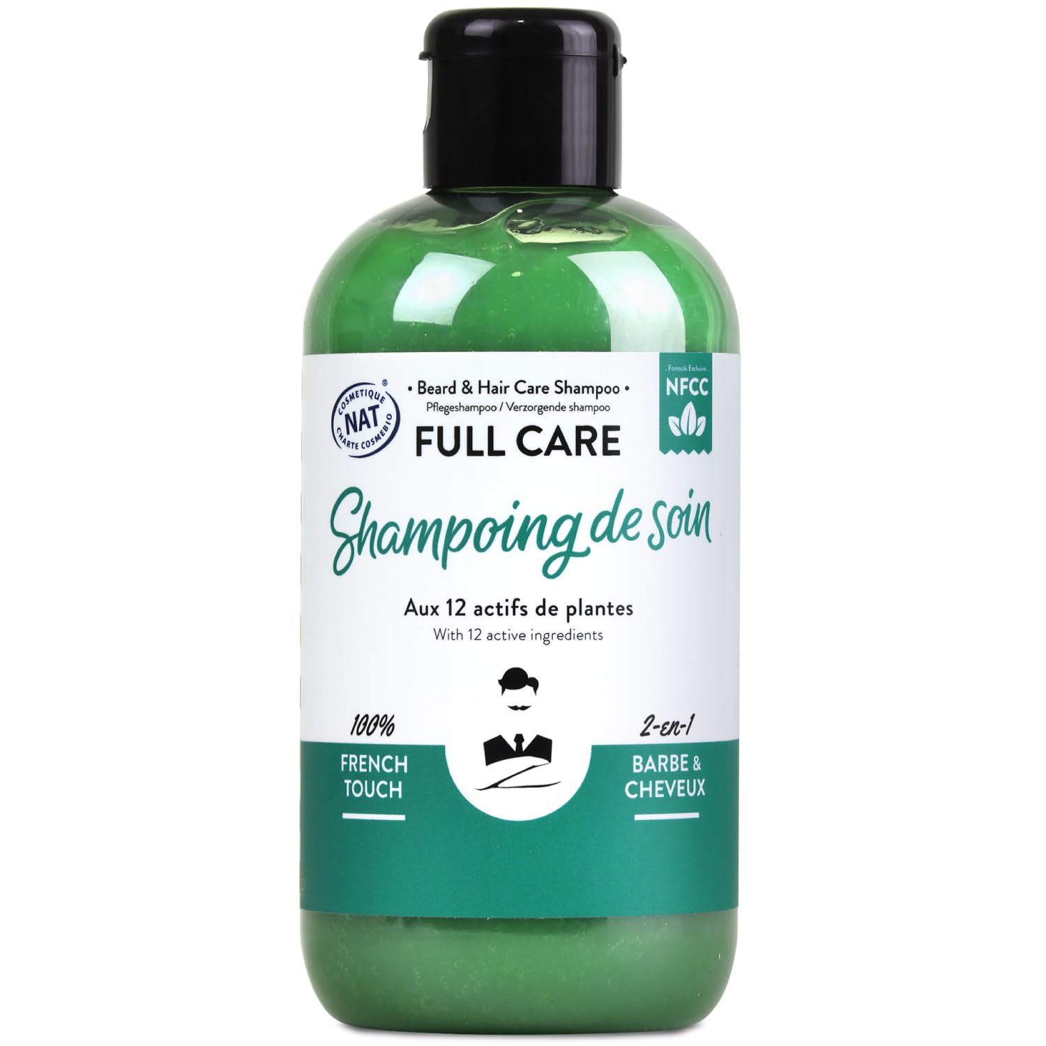 MONSIEUR BARBIER FULL CARE — Shampoing barbe et cheveux 250 mL