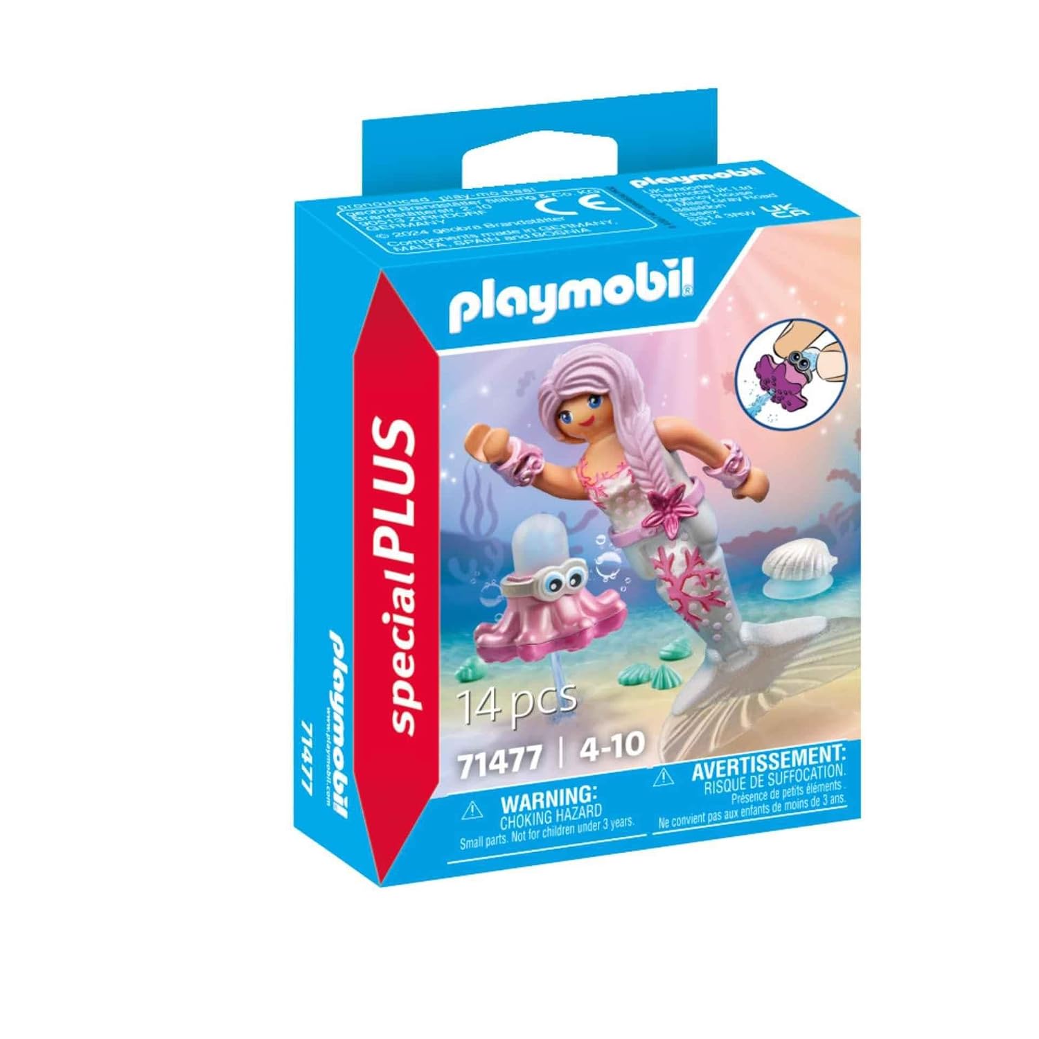 PLAYMOBIL Special Plus — Sirène avec pieuvre à eau – Image 2