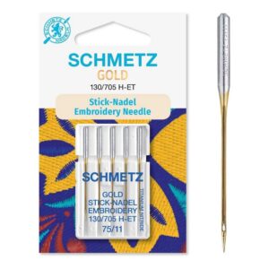 SCHMETZ — Aiguilles pour machine à coudre et broderie 75/11