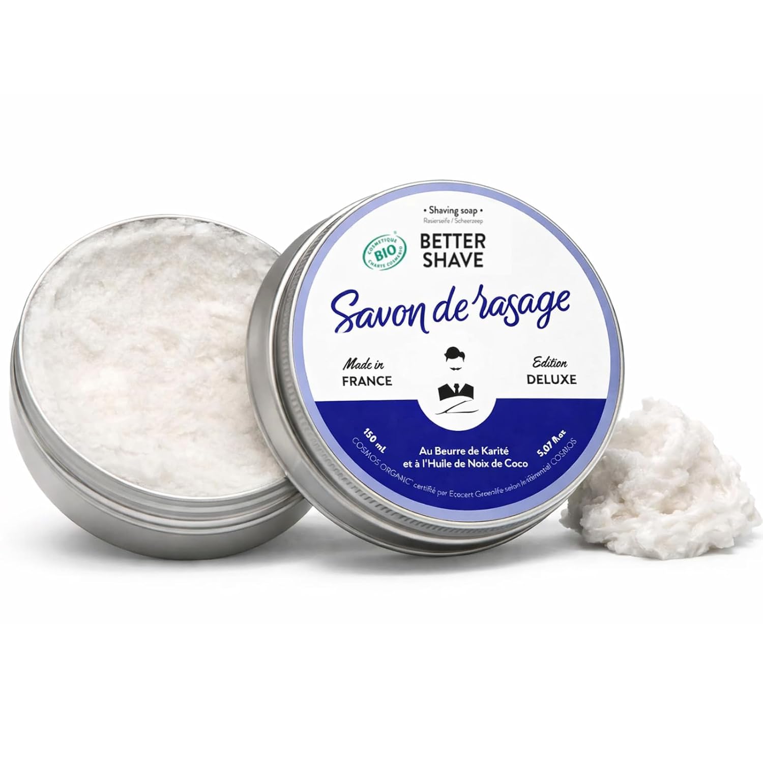 MONSIEUR BARBIER BETTER-SHAVE — Savon de rasage 150 mL