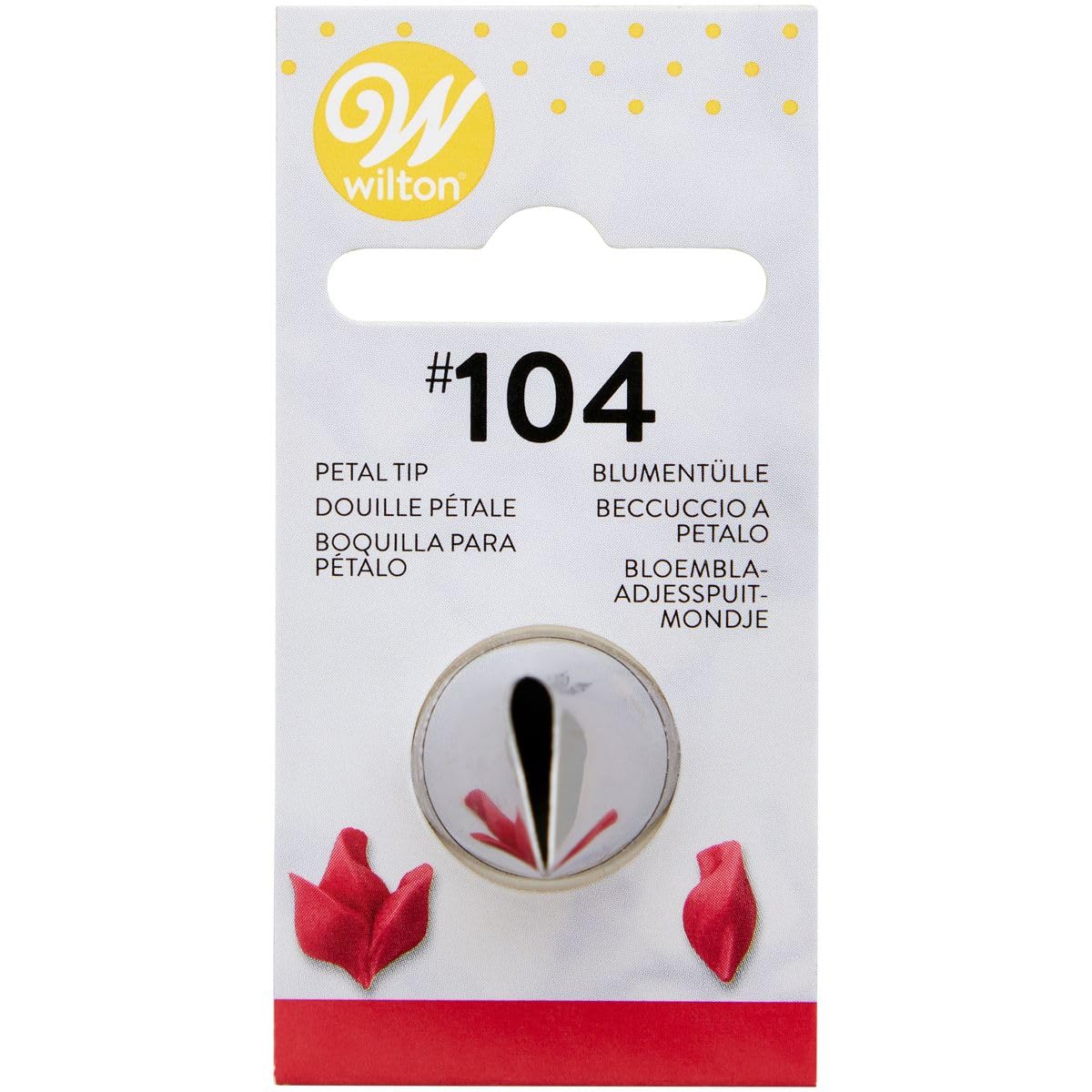 WILTON — Douille fleur n°104 pour poche à douille
