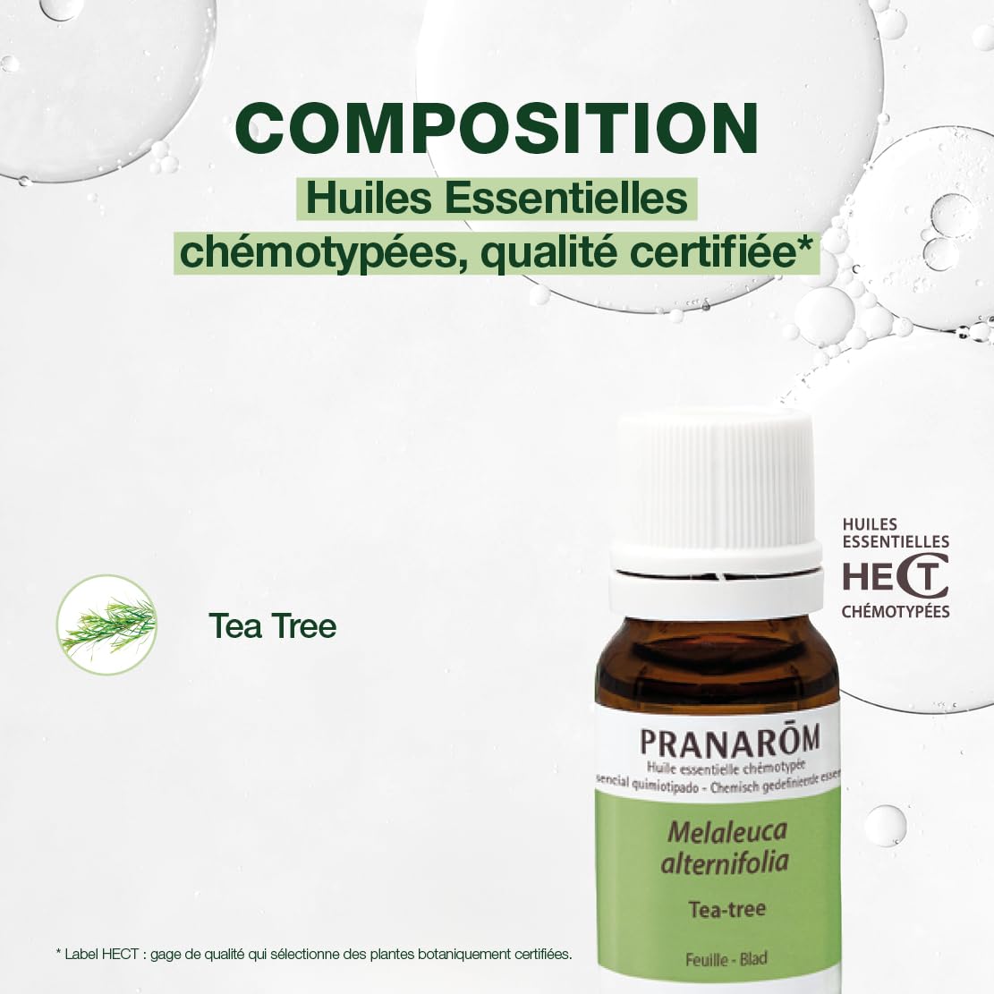 PRANARÔM - Tea Tree - Huile Essentielle Chémotypée - Défenses Naturelles - 100% Pure Et Naturelle - HECT - 10 ml – Image 3