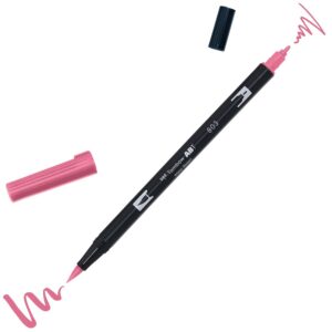 TOMBOW Dual Brush — Marqueur double pointe rose punch