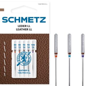SCHMETZ 130/705 H LL — 5 aiguilles machine à coudre cuir 80/12-100/16