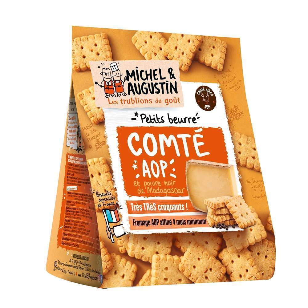MICHEL ET AUGUSTIN — Petits beurre apéritif au Comté AOP 100 g