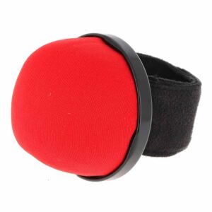 BOHIN — Bracelet pelote à épingles rouge velours