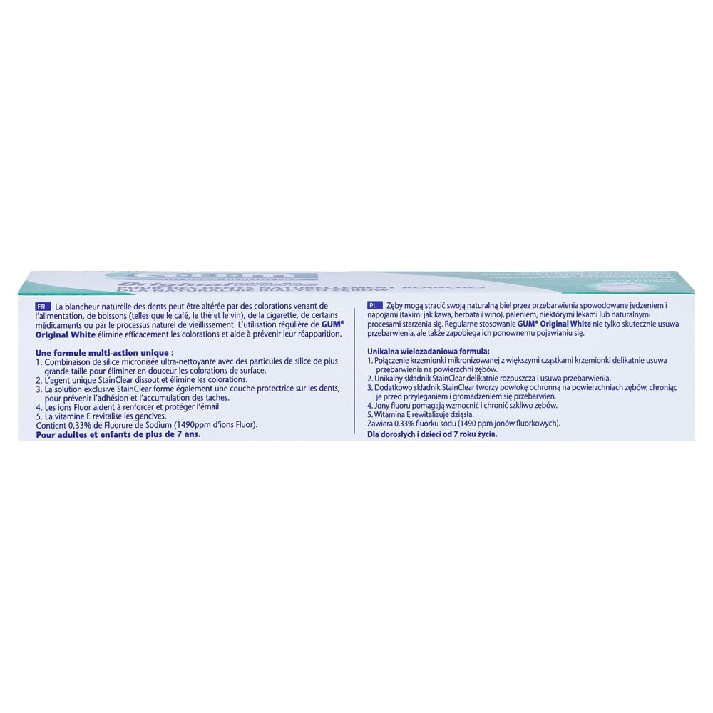 GUM Original White — Dentifrice 75 ml – Image 3