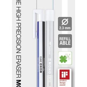 TOMBOW MONO ZERO — Stylo-gomme pointe ogive 2,3 mm
