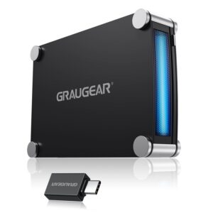 GRAUGEAR — Boîtier externe aluminium pour lecteur 5,25" SATA