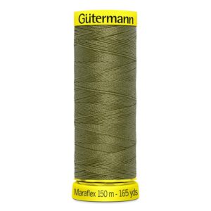 Guetermann Maraflex Fil 150 m Vert olive chaud Taille unique
