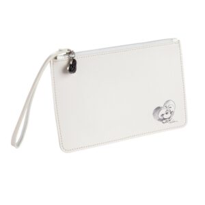 Diddl - Pochette Beige Harmonie, Style Minimaliste, Motif Cœur, en Polyuréthane, Idée cadeau Femme et Fan Nostalgique des Années 90