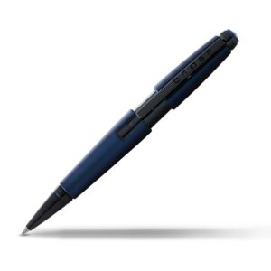 CROSS Edge — Stylo roller à encre gel laquée bleu mat