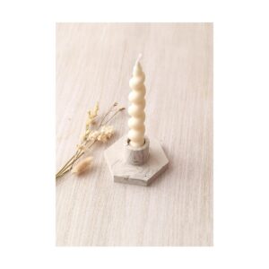 Jesmonite Moule en Silicone Bougeoir 10 x 5 x 8,2 cm