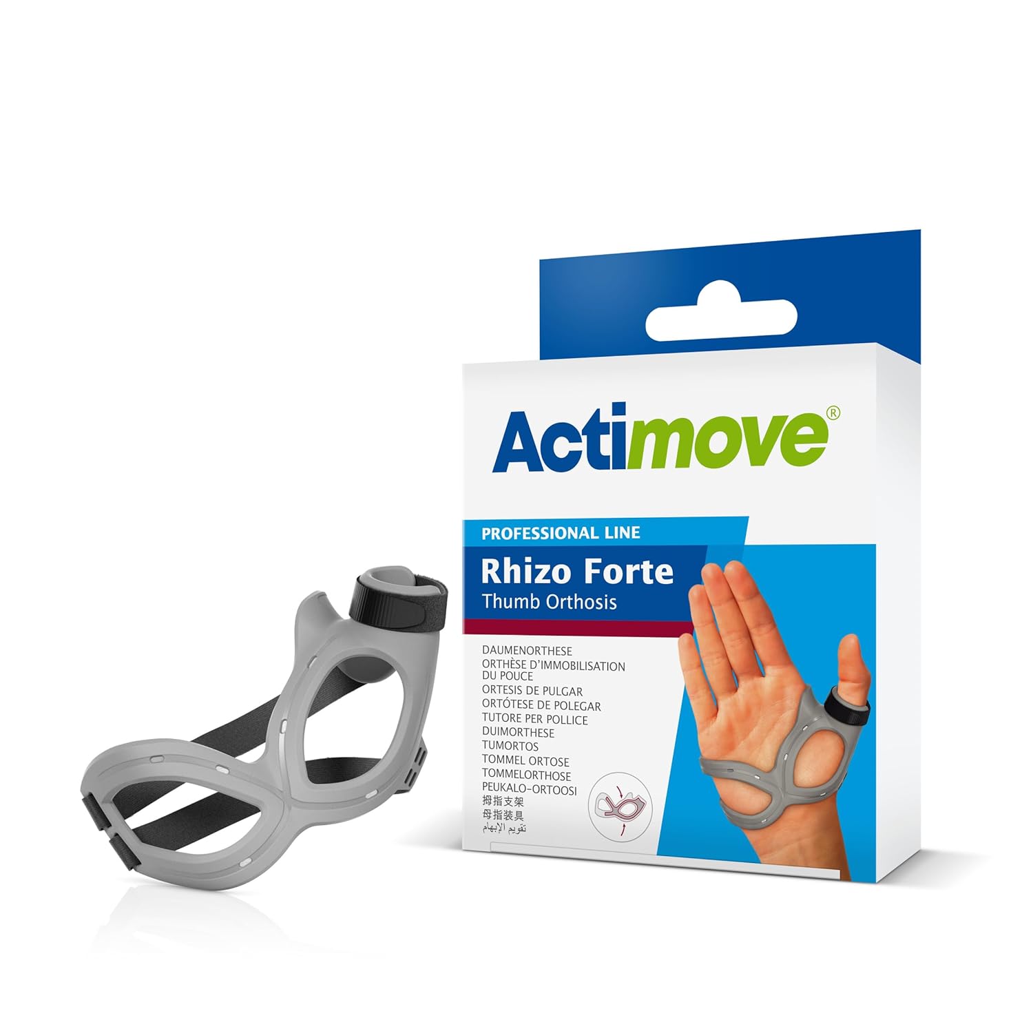 ACTIMOVE Rhizo Forte — orthèse d’immobilisation du pouce S gauche